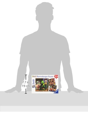 Disney Toy Story - Woody & Rex (3 X 49 PC Puzzles)