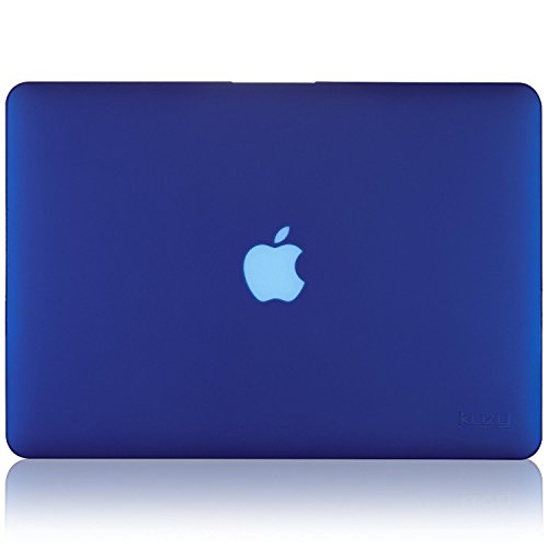 Matt Notebookh  lle   sch  tzen Koffer f  r MacBook Pro 13 Zoll mit Retina-Display  Modell A1502   A1425 ohne DVD-Player  - Dunkel- blau  Mit einem ko