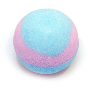 Bee Beautiful Fruit Salad Bath Bomb - Pink Grapefruit & Juniper : 1 x 65g Round