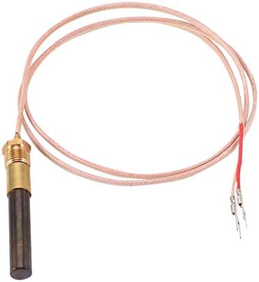 Clevoers 750 MV Thermocouple Replacement Thermopile Generator for Gas Fireplace/Water Heater/Gas Fryer Cluster Thermocouple 700-750°C