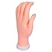 Elite99 Duable Trainer Training Movable False Model Hand Plastic Flectional Nail Art Acrylic Tip DIY Manicure Tool Claybank