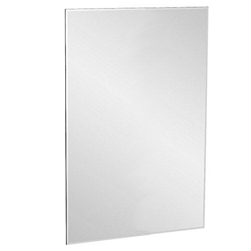 ENKI 600×400 Rahmenloser Badezimmerspiegel Wandspiegel Geschliffen Eckig HORIZON - 3
