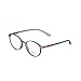 Vast ULTRA LIGHT TR90 Round Spectacle Frame (Unisex|GreyRed|52|Clear) RS.555.00