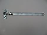 türbänder holztüren Dicke vertikalen Lippe: 8 mm Gartenwelt Riegelsberger 4 Stück, 50 cm Ladenband verstellbar, verzinkt, Ladenbänder für Zauntor, Zauntür, Türband Türbänder Torbändervon