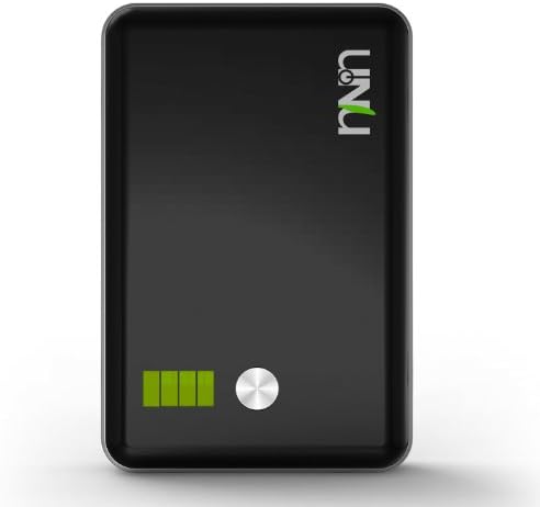 uNu UNU-PB-01-11000BS Enerpak Vault 2.1A 11000mAh Dual Port External Battery Pack - Black