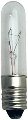 My Green Lighting 24v 3w E10 miniature pygmy light bulb (40mm x 10mm, MES, NOT MAINS 240v)