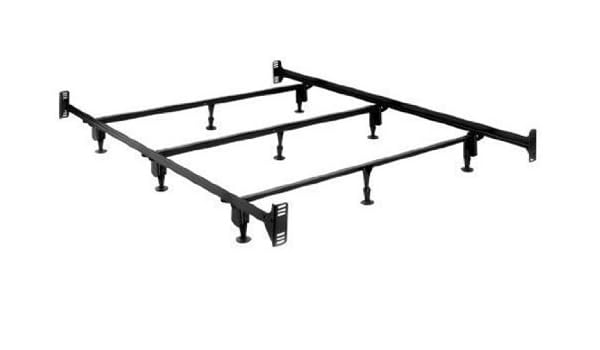 Sturdy Metal Bed Frame With Headboard And Footboard Brackets