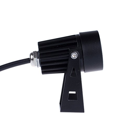 Gartenstrahler, Bloomwin Mini LED IP65 3W AC 85-265V, Außenstrahler Gartenbeleuchtung Bodenleuchte Gartenstrahler Bodenlampe Teichstrahler ohne Erdspieß Außenstrahler Garten Leuchte Outdoor Spot Strahler Lampe Spot Leuchte(warmweiß) - 4