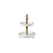 Produktbild Holz Etagere 2er weiß H34cm
