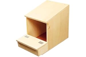 EUROSHOPPINGONLINE Nido per galline ovaiole in legno pollaio gabbia ricovero sala covatrice scivolo con coperchio