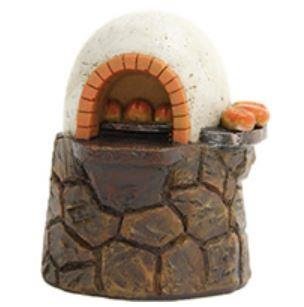 Preisvergleich Produktbild Miniaturfiguren Puppenhaus Zubehör Backofen 6,3x6,1x8,2cm