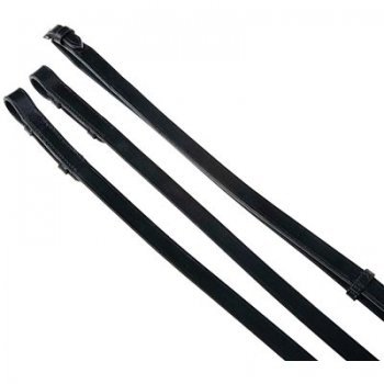 Kincade-Rubber-Reins-Black-Horse-Riding-Reins