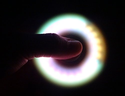 Christmas Concepts - Exclusive Colour Changing LED Fidget Spinner In White - Stress Reducer, Stress Relief, Autism - Spin Time 1-3 Minutes Christmas Concepts - Exclusive Colour Changing LED Fidget Spinner In White - Stress Reducer, Stress Relief, Autism - Spin Time 1-3 Minutes