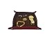 Essart PU Leather Multiple Accessories Tray-Maroon:Brown RS.399.00