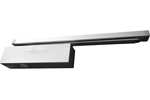 GROOM FERMETURES SA Ferme-porte GROOM 3400 - Bras anti-vandalisme - Argent - GR340511