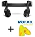 Produktbild Kit aftershokzs Bluez 2S AS500 alpinweiß schwarz + Stöpsel Moldex 7600 Mellows
