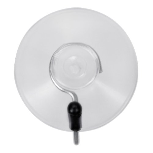 De-Plastik 3242 120 Bügelsauger / Ø 42 mm / transparent / 10er Set