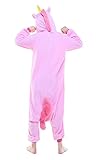 Kigurumi Einhorn Pyjamas Schlafanzug Kostüm Erwachsene Anime Unisex Kostüme Jumpsuit Karneval Cosplay Tier - 
