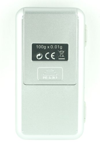 Quantum Abacus digitale professionelle Präzisionswaage / Briefwaage / Feinwaage / Goldwaage / Taschenwaage 100g/0.01g, Mod. 66813 DE - 3
