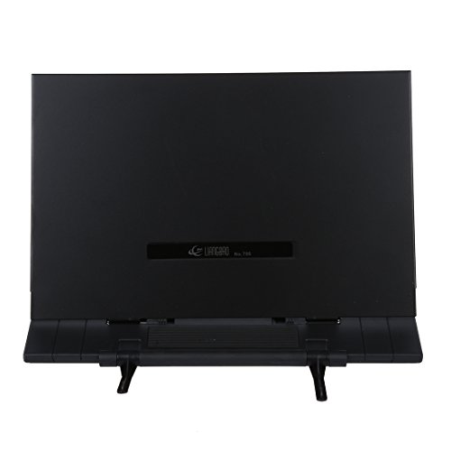 Estante - SODIAL R Soporte del libro de lectura Portatil Plegable angulo ajustable Portadocumentos Escritorio
