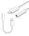 Mobilab Lightning to 3.5 mm Headphone Jack Adapter, AUX Female Audio Jack Earphone Extender For iPhone 7/7 Plus (White) RS.499.00
