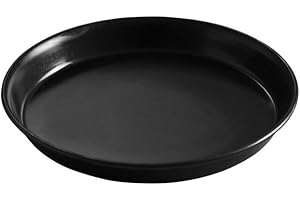 HENDI Bandeja Molde Pizza Horno Redonda Cocina, bandeja redonda para hornear pizzas, grosor de la bandeja 0,75 mm, dimensiones diámetro280x(h) 25 mm, material acero azulado