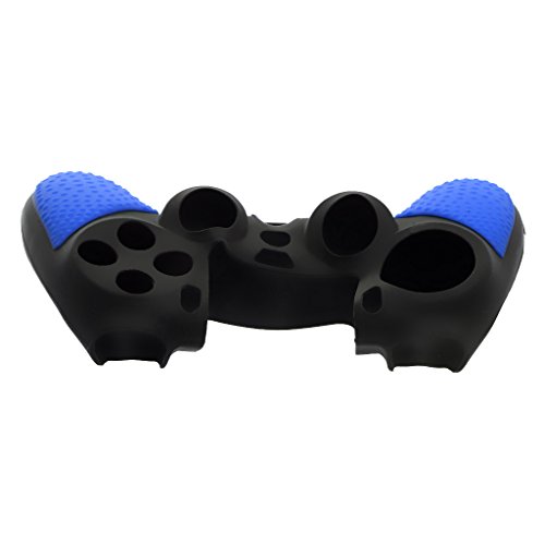 Generic Weiche Silikon Case Schutzhülle Gel Abdeckungsfall Für PS4-Steuerung – Blau, ONE SIZE - 2