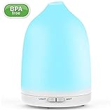 🌿【Vapor Calmante】Llena el aire con remolinos suaves de frío, con una corriente fuerte de vapor, ayuda con la piel seca, ayuda a aliviar el dolor de garganta, crea un ambiente relajante en la recamara o en el trabajo.
