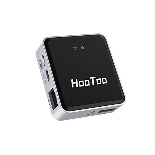HooToo® TripMate Nano Router inalámbrico (con USB Media Storage and Sharing)