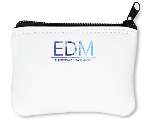 Price comparison product image EDM - Electronic Dance Music Zipper Wallet Coin Purse