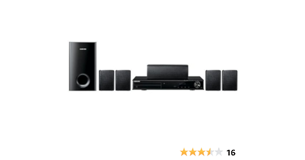 Samsung Ht Z210 Home Cinema 5 1 800 W Noir Brillant Amazon Fr