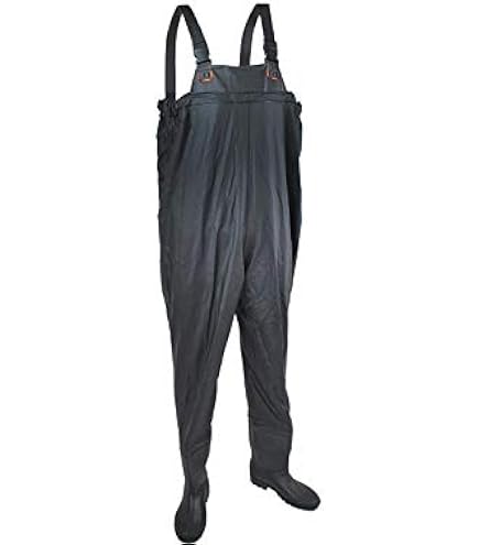 Cuissardes En PVC Réglables - Bottes De Pêche Imperméables Jusqu’aux Genoux - Taille 36 à 47 - Homme Et Femme