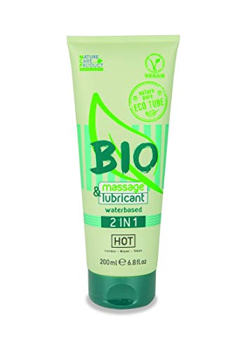 HOT Bio 2 en 1 Masseur/Lubrifiant à Base d'Eau