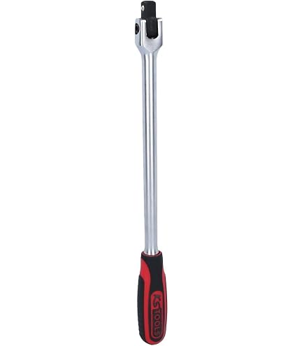 Poignée Articulée KS TOOLS 918.1293 - 1/2" - 800mm - Chrome Vanadium - Pour Zones Inaccessibles
