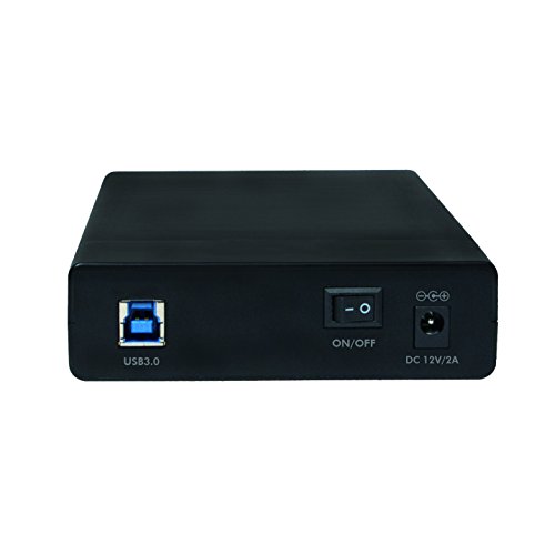 LogiLink UA0276 USB 3.0 Gehäuse Schutz für 88,9 cm (3,5 Zoll) SATA HDD schwarz - 2