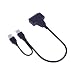 Produktbild CSCF-Computer-Hardtreiberanschlusskabel, 2,5"22P 2.0 USB-zu-SATA-Kabel Serieller ATA-Adapter für HDD/SSD-Laptopfestplatte