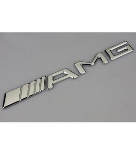 2X Glänzend Schwarz Mercedes Benz V8 Kompressor Emblem Abzeichen Badge Sticker