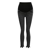 🏃Damen Still Umstands-Top Lagendesign Farbblock-Design Ärmellos Schwangerschaft Bauchband für die Babykugel im Doppelpack + 3erPack Jeanserweiterung - Rückenwärmer und Shirtverlängerung für Schwangere - Elastische Umstandsmode Still-Shirt/Umstandstop, Schwangeres Stillen Nursing Schwangerschaft Top Umstandsmode Lagendesign Wickeln-Schicht Langarm Gestreifte T-Shirt Umstandsmode Bluse Stillen Baby Tuniken Herbst Umstandshirt Unterhemd Tops Schwangerschaft Basic Stillzeit Bauchfrei Oberteil