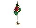Produktbild Dominica-Tabelle oder Waving Flag Land, ohne Unterlage