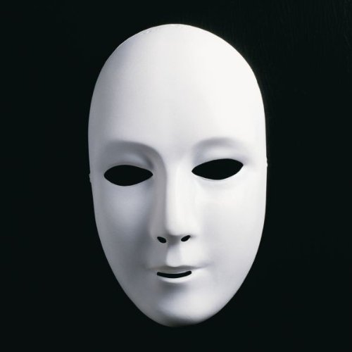 Neutralmaske- Frau