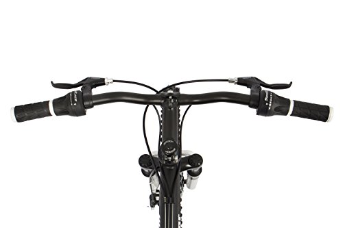 Gregster Mountainbike 26 Zoll für Damen und Herren in schwarz, Fahrrad mit Aluminium Rahmen Shimano Kettenschaltung und Scheibenbremsen - 6
