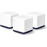 Mercusys Halo H50G 3-pack, AC1900Mbps, Dual-Band, Gigabit Portları, 100'e Kadar Cihaz Bağlanabilir, 550 m&sup2;'ye Kadar Kapsama, 