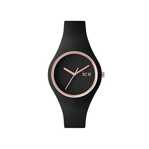 Preisvergleich Produktbild Ice-Watch Ice-Glam-Black Rose-Gold-Small