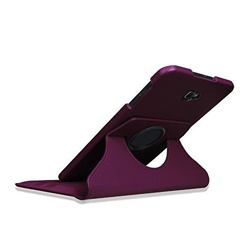 Fintie Samsung Galaxy Tab A 10.1 Hülle – 360° Drehbarer Stand Smart Cover Case Schutzhülle Tasche Etui mit Ständerfunktion Auto Schlaf / Wach Funktion für Samsung Galaxy Tab A 10,1 Zoll T580N / T585N Tablet (2016 Version), Lila - 8