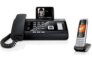 Gigaset Dl500A + Extra Handset C430Hx With Answering Machine [German Version]