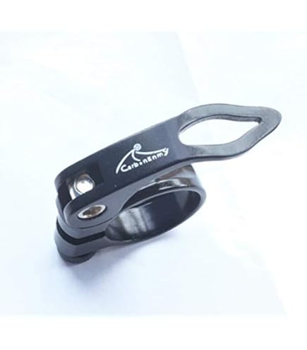 4 stuks zadelpenklemmen, aluminiumlegering, snelspanner, zadelklem, aluminium zadelpen, klem voor 34,9 mm mountainbike-fietsen