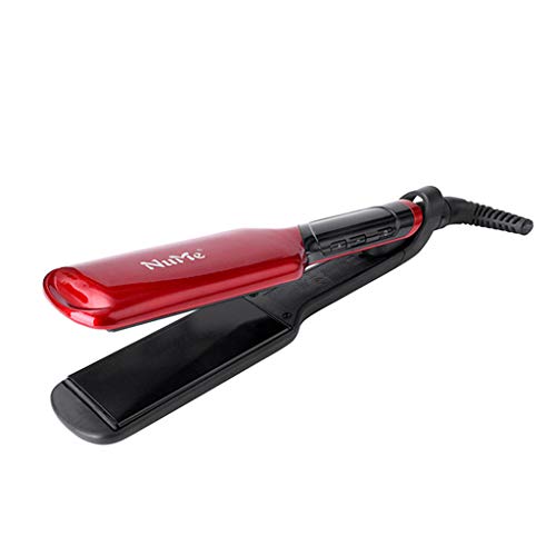 Wide board Hair straightener ceramics LCD Straight hair splint Perm hairdressing tool reviews Wide board Hair straightener ceramics LCD Straight hair splint Perm hairdressing tool