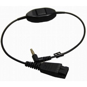 Preisvergleich Produktbild JABRA Kabelunterteil QD auf 3,5mm Klinke für Iphone / Blackberry