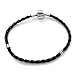Produktbild 1 x Twist Leder Armband Fit Pandora Perlen – 18 cm – A5419