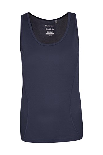 Mountain Warehouse Climate Damenweste Top Oberteil Funktionstop Base Layer mit Kompressionschicht atmungsaktiv Sport aktiv